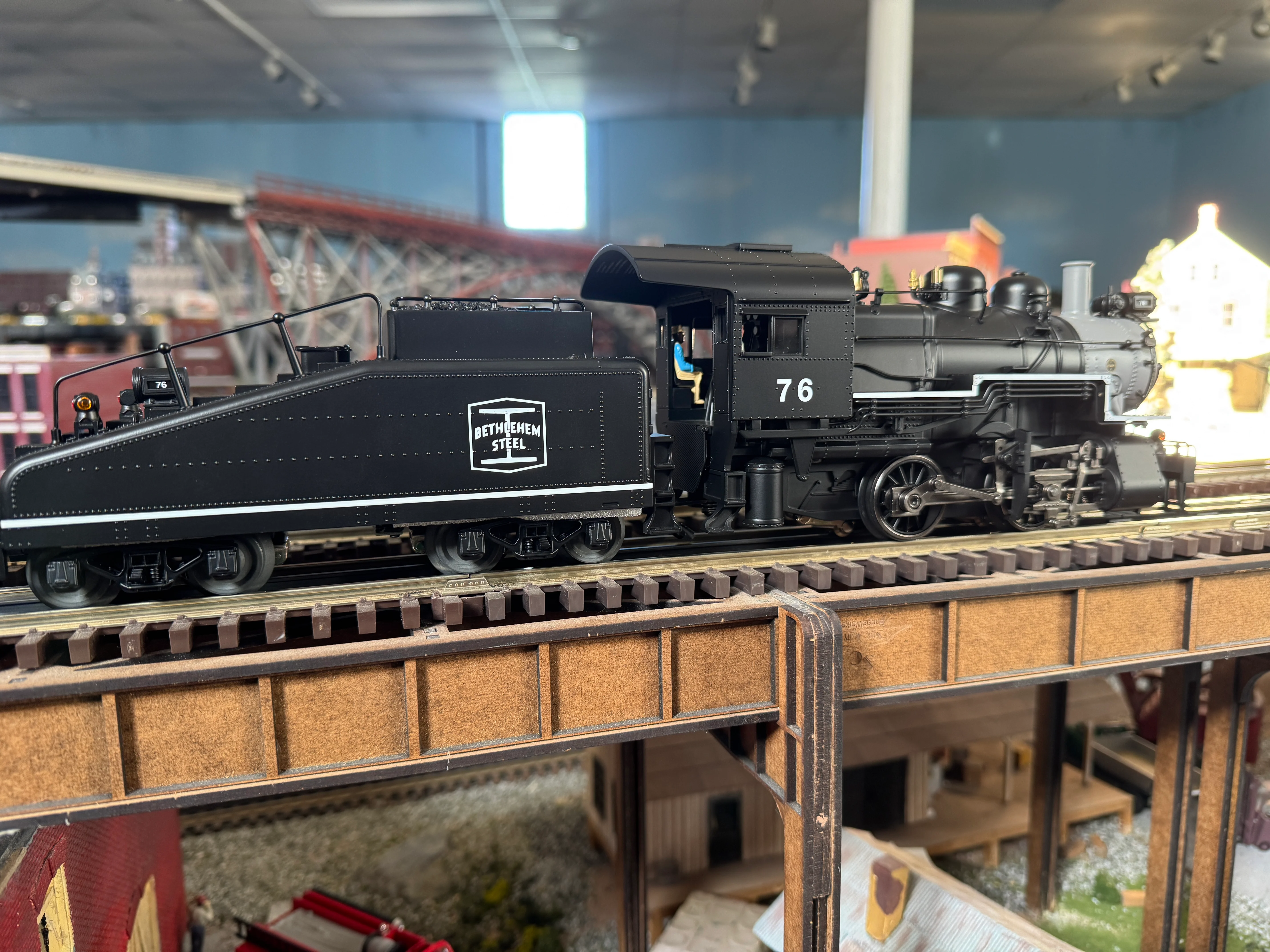 Lionel 2232050 - Legacy 0-4-0 A5 Steam Locomotive "Bethlehem Steel" #76 - Image 5