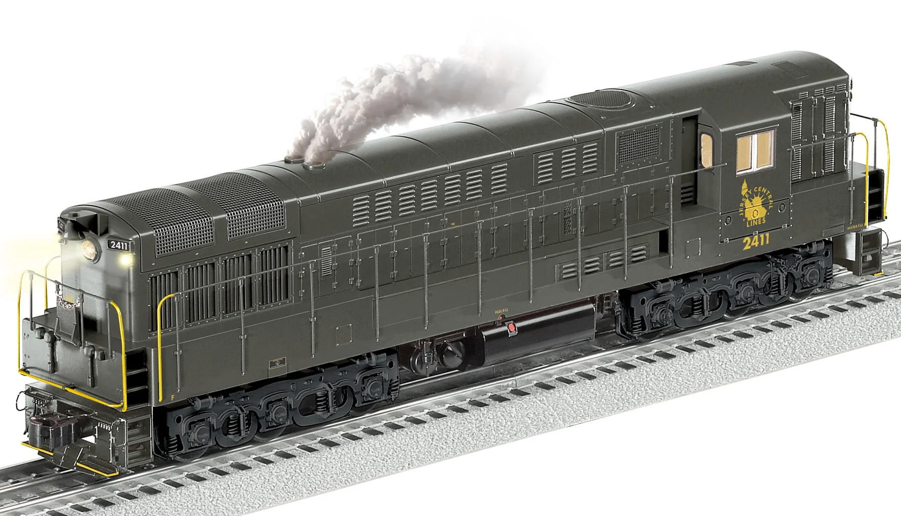 Lionel 2533672 - Legacy TrainMaster Diesel Locomotive "Central of New Jersey" #2411 - Image 6