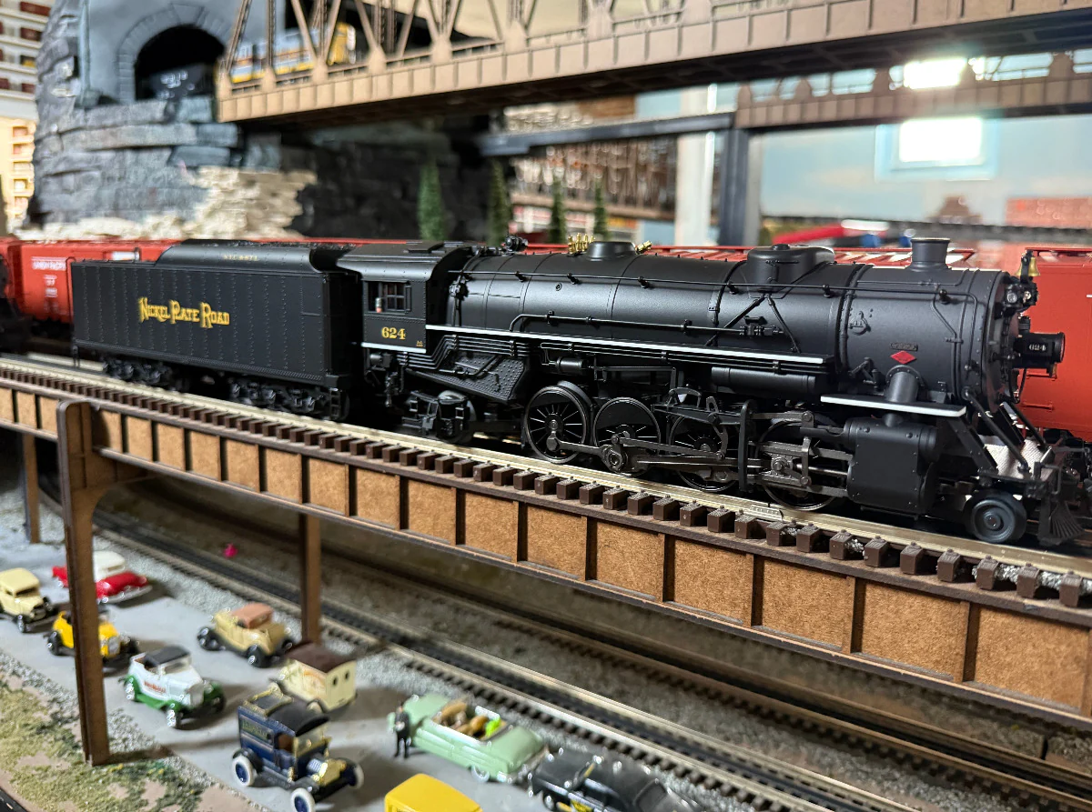 Lionel 2531660 - Legacy USRA Heavy Mikado Steam Locomotive "Nickel Plate Road" #624 - Custom Run for MrMuffin'sTrains - Image 3
