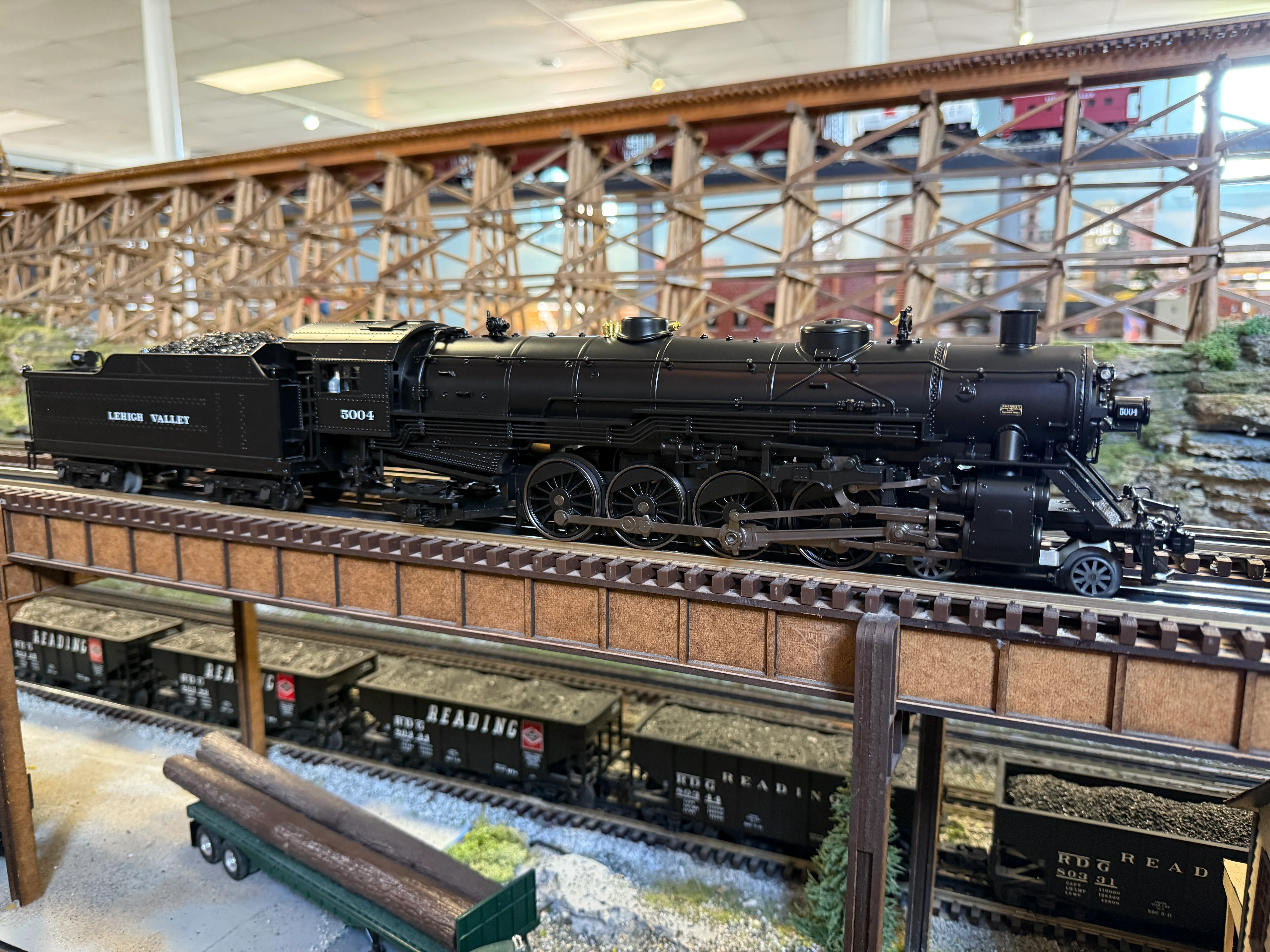Lionel 2531700 - Legacy Mountain Steam Locomotive "Lehigh Valley" #5004 - Custom Run for MrMuffin'sTrains - Image 3