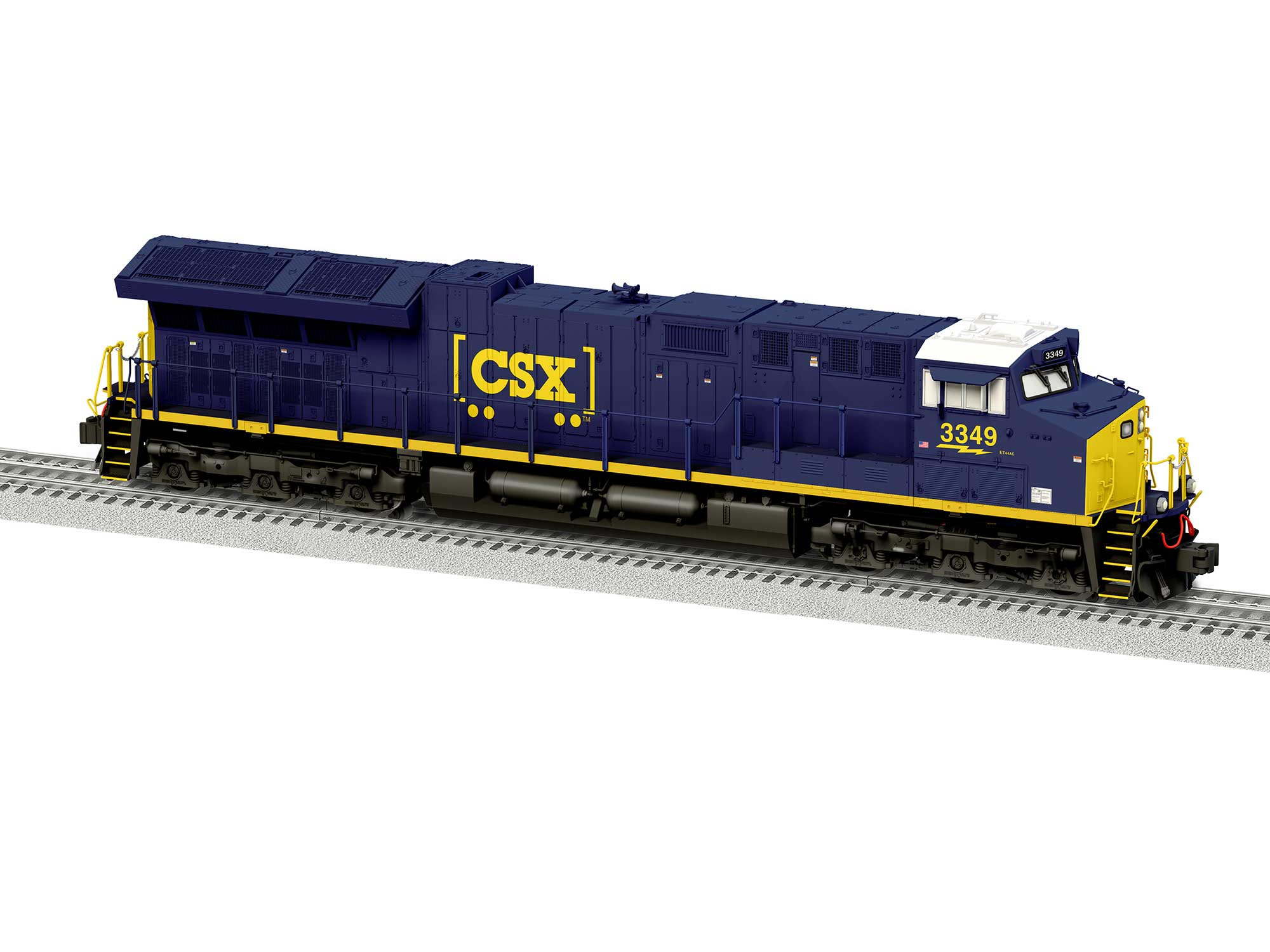 Lionel 2533479 - Legacy ET44AC SuperBass "CSX" #3349 (Non-Powered) - Image 6