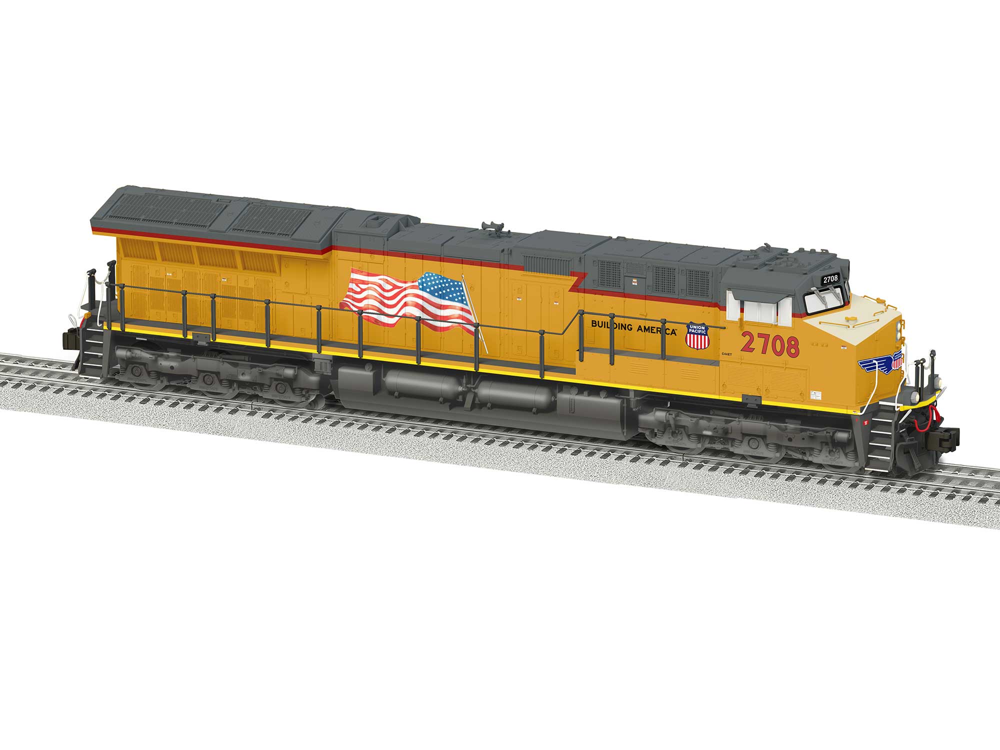 Lionel 2533509 - Legacy ET44AC SuperBass "Union Pacific" #2708 (Non-Powered) - Image 5