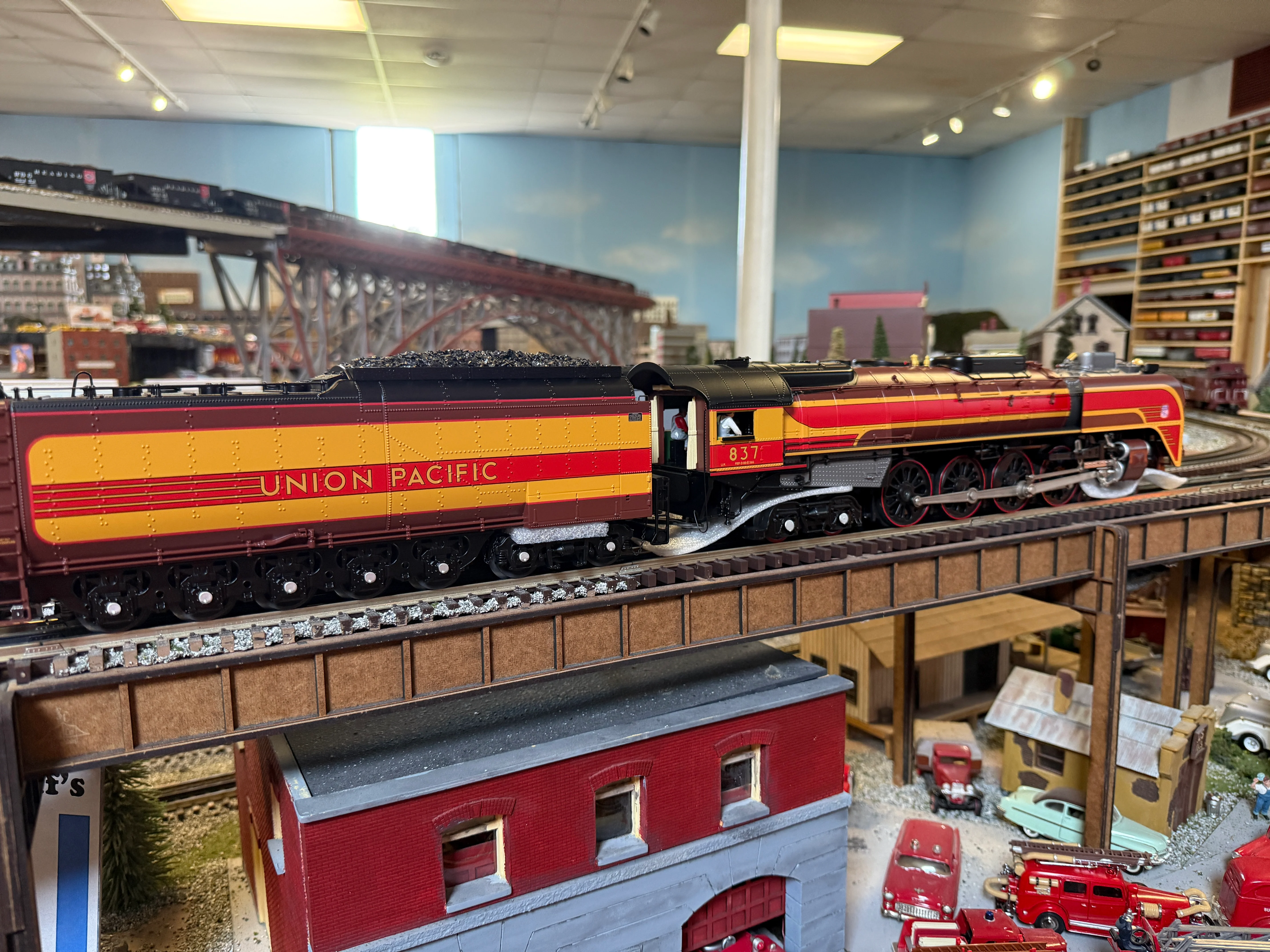 MTH 20-3968-1 - FEF 4-8-4 Northern Steam Engine "Union Pacific" #837 w/ PS3 ('49er Scheme) Coal - Custom Run for MrMuffin'sTrains - Image 5