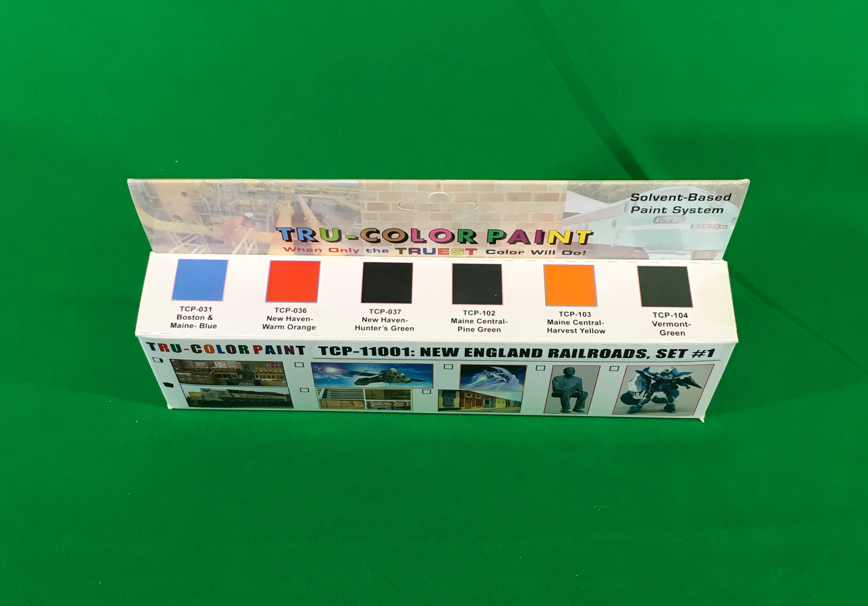 Tru-Color Paint - TCP-11001 - New England Railroads Set #1 (Solvent-Based Paint) - Image 3