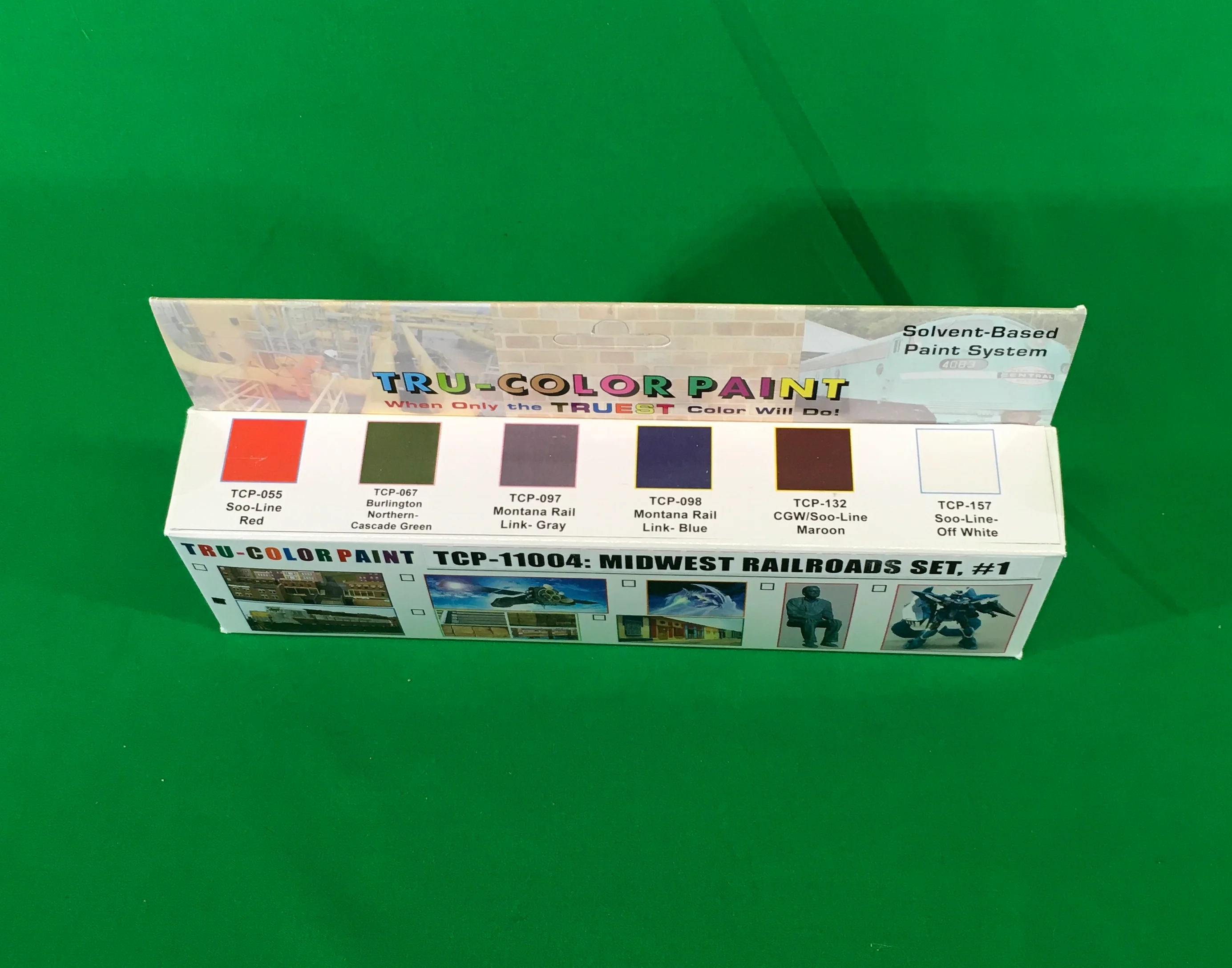 Tru-Color Paint - TCP-11004 - Midwest Railroads Set #1 (Solvent-Based Paint) - Image 3