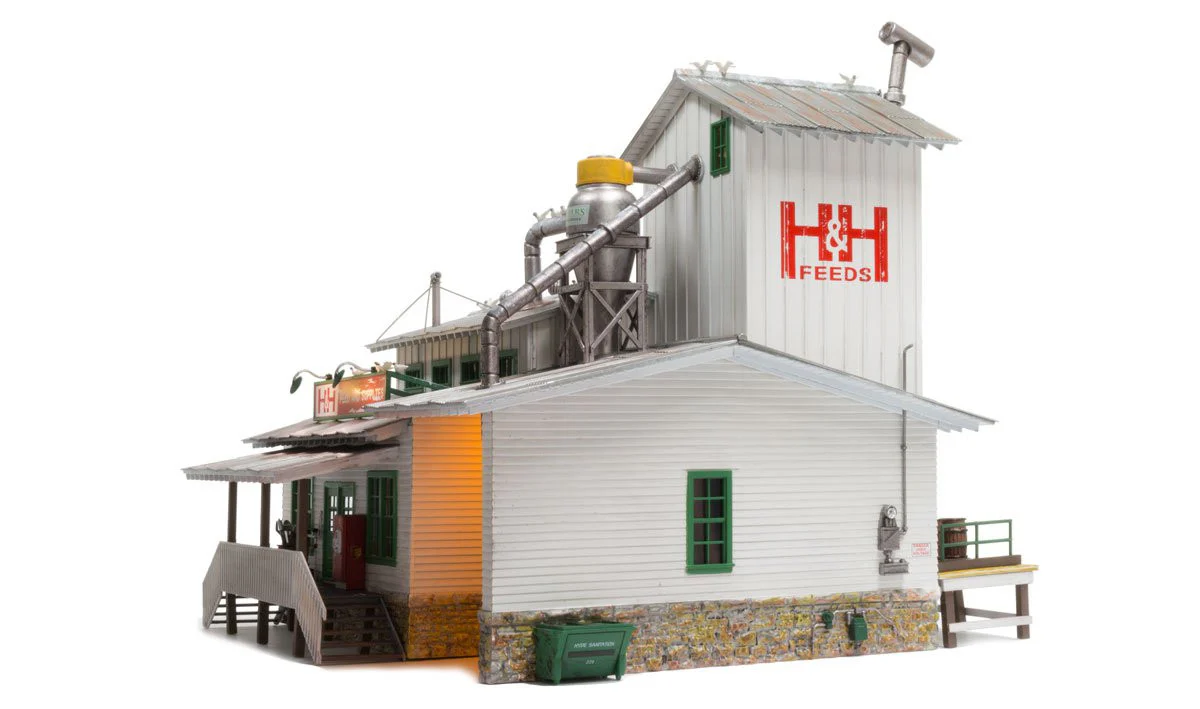 Woodland Scenics BR5859 - H&H Feed Mill - Image 19
